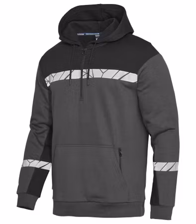 PROJOB HOODTRÖJA 1/2 ZIP PROGRESSION - 7104