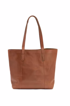 Leather Line Tote Bag - 158956