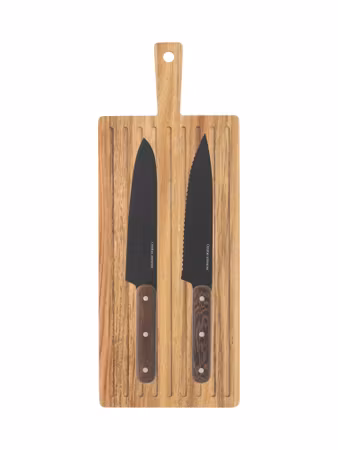 Blacksmith knivar 2-pack med skärbräda - 411377