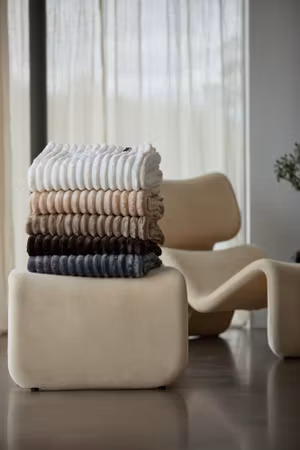 Pläd Cozy med knäppning - 411360