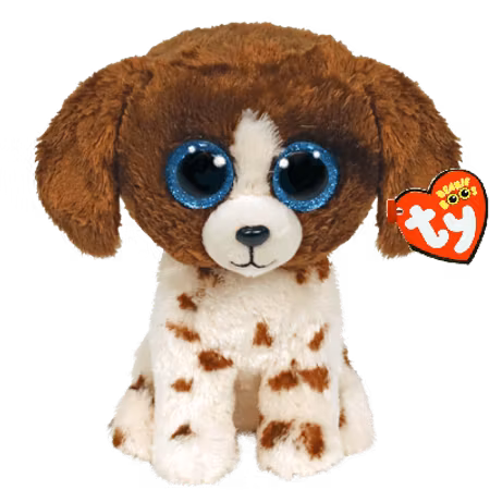 MUDDLES - brown/white dog (regular)