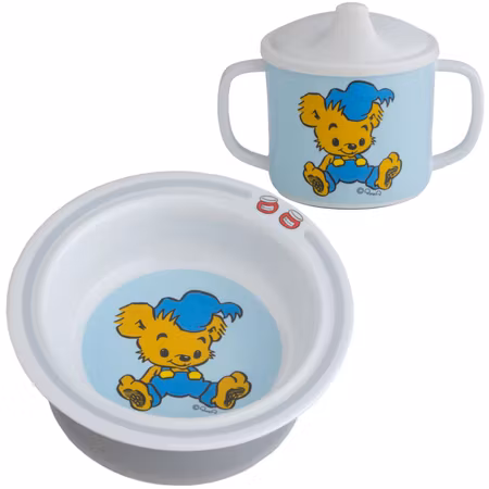 Bamse Skål & Pipmugg + 2-pack sked