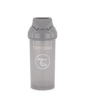 Twistshake Straw Cup 360ml 12+m Pastel Grey