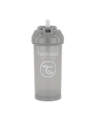 Twistshake Straw Cup 360ml 12+m Pastel Grey