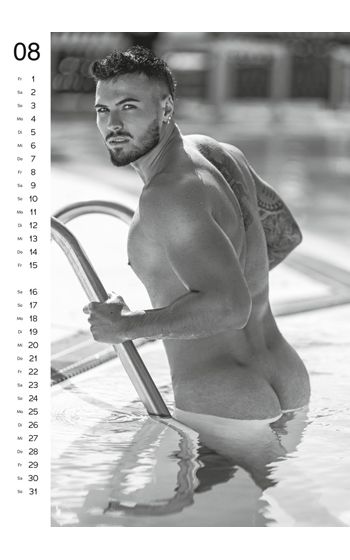 Sexiga Män - Kalender 2025