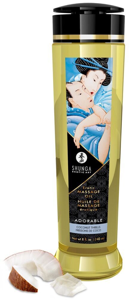 Shunga massageolja -Kokos