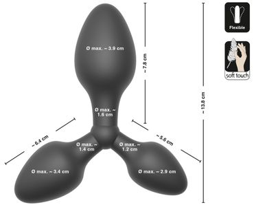 Tripple Training - Analplug