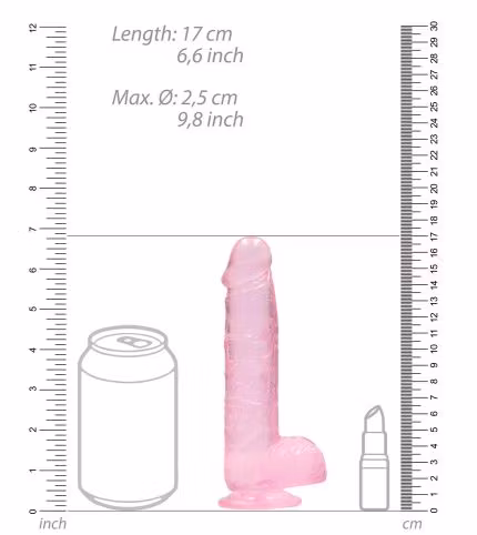 Realcock Crystal - Rosa