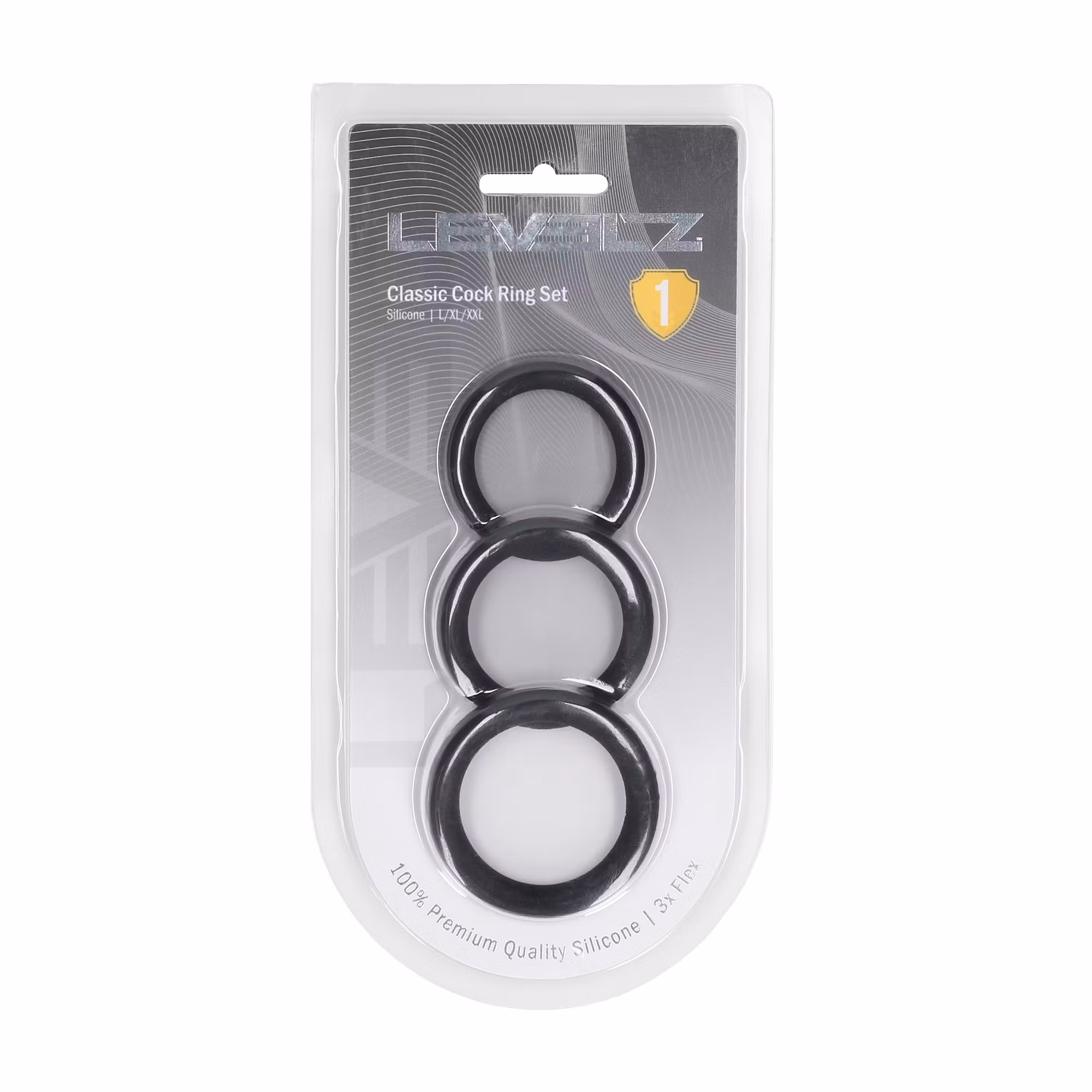 Silicone Cockrings - 3pack  XS/S/M