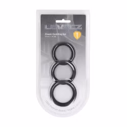 Silicone Cockrings - 3pack  XS/S/M