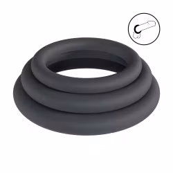 Silicone Cockrings - 3pack  XS/S/M