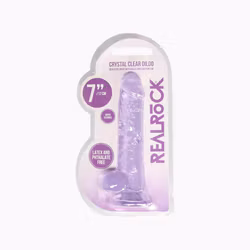 Realcock Crystal Purple - Dildo