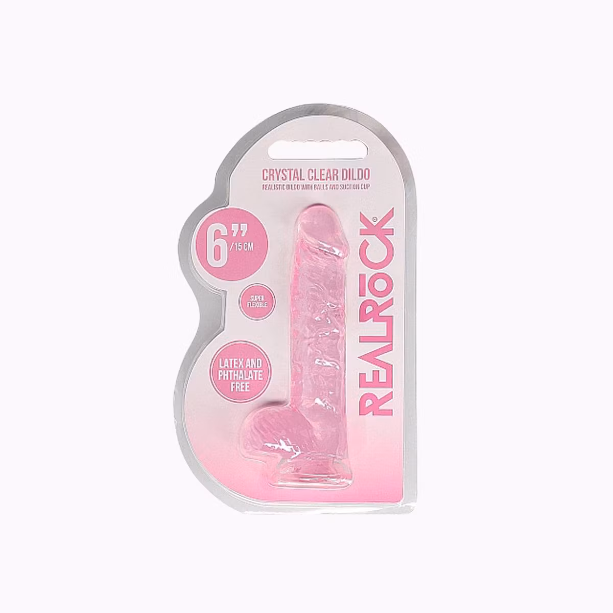 Realcock Crystal - Rosa