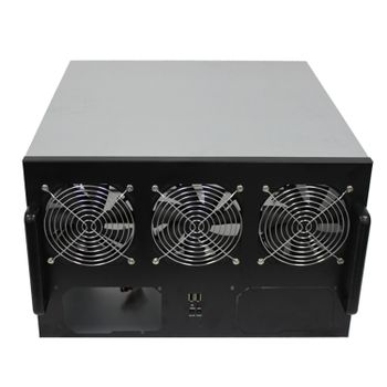 MEQ6W - 19 &quot;rackmount chassis for 6GPU and 2PSU