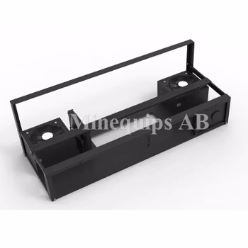 MEQ12Open - Chassi för 12 GPU och 2PSU med maximal värmeavledning.