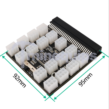 Minequips HP CS Breakout board, 1700watt, 17 ports, LED display, power button