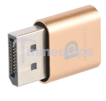 Minequips Displayport, virtual VGA Dummy Plug 1080p