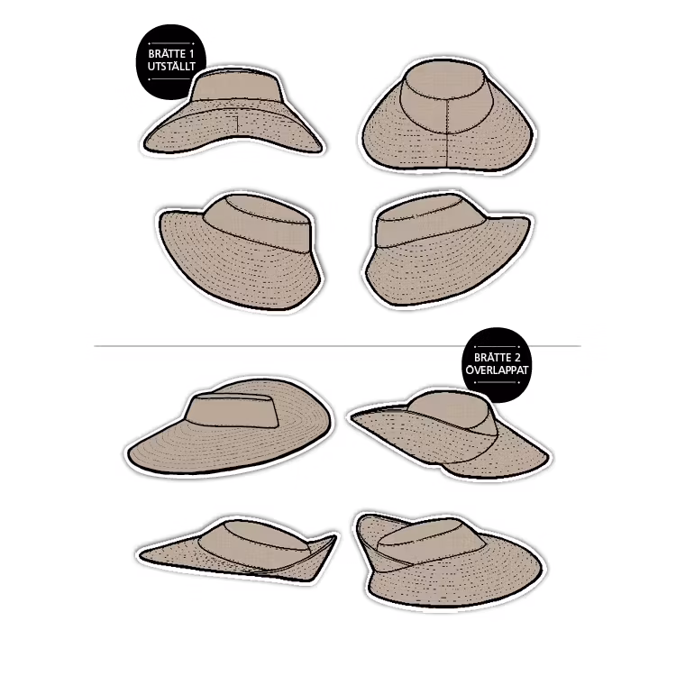 PDF-symönster Solhatten Elvira