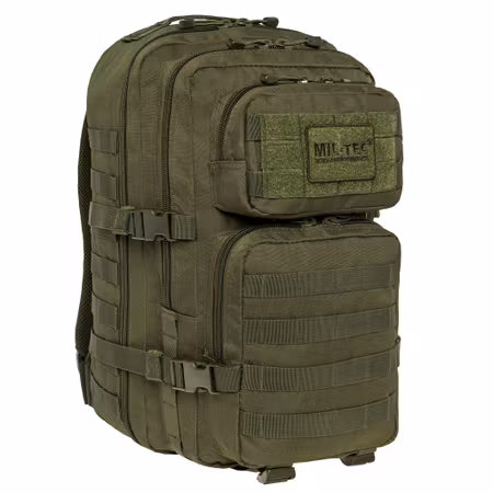 MIL-TEC Assault Pack Large Backpack 36L - Olivgrön