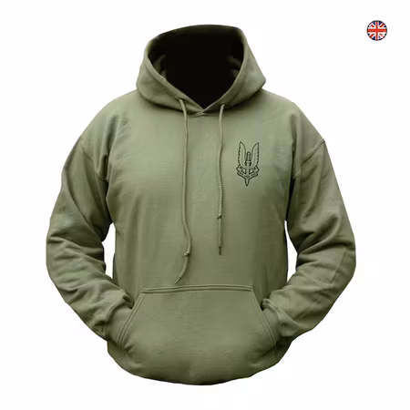 SAS HOODIE - Olive Green
