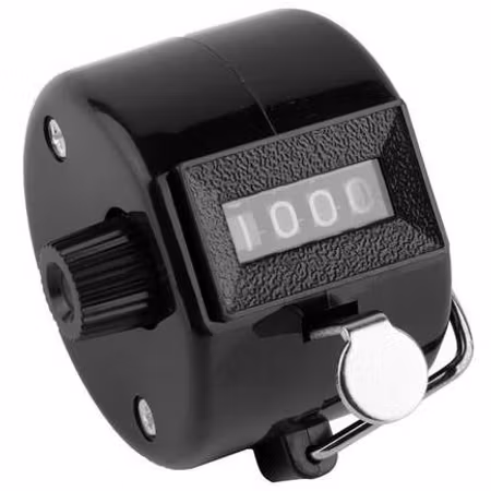 Clickräknare - Svart