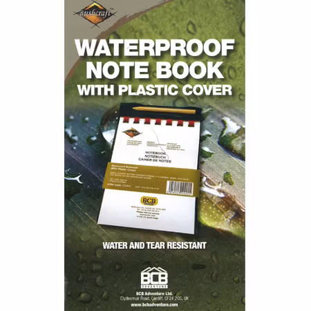 BCB Waterproof Notebook - Vattentätt Anteckningsblock