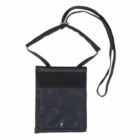 MIL-TEC NECK WALLET - BLACK