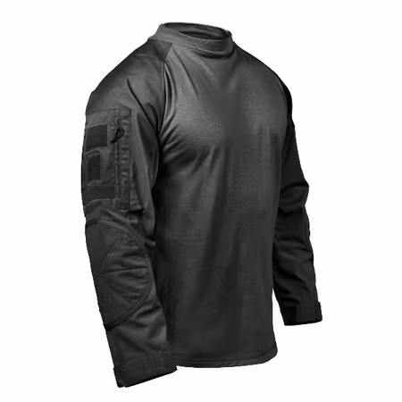 ROTHCO Tactical Airsoft Combat Shirt - Black
