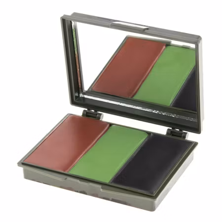 MIL-TEC 3in1 Camouflage Face Paint Set - Woodland
