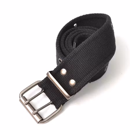 ROTHCO Vintage Double Prong Buckle Belt - Black