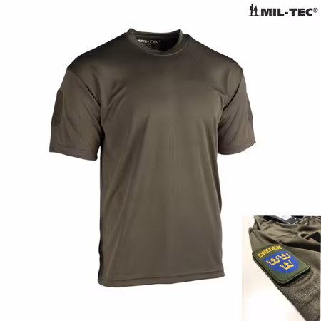 MIL-TEC by STURM TACTICAL T-SHIRT QUICKDRY - OD GREEN