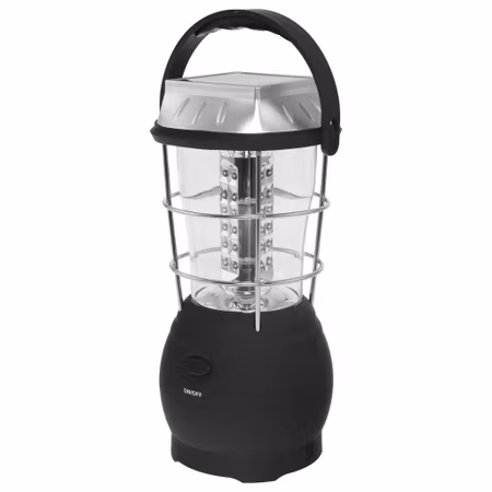 MIL-TEC 3-WAY LED LANTERN WITH BATTERY CHARGE - 100 lumens