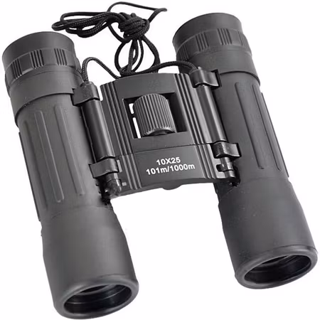 MIL-TEC 10x25 compact binoculars - Black