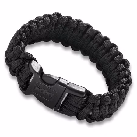 CRKT Paracord Armband Med Vajersåg - Svart