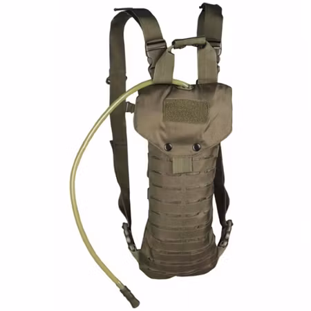 MIL-TEC LASER CUT HYDRATION PACK 2,5L - OD (Grön)