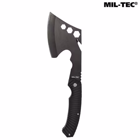 MIL-TEC Axe with cover and tools - Black