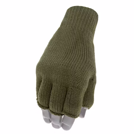 MIL-TEC Thinsulate Fingerless Gloves – Olive (One size)