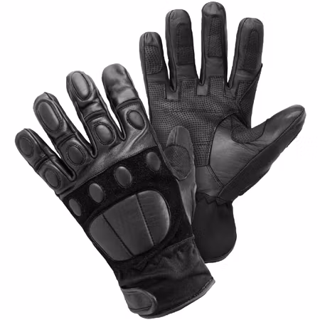 COMMANDO Police II X-Tec - Snittskyddshandskar med slagskydd