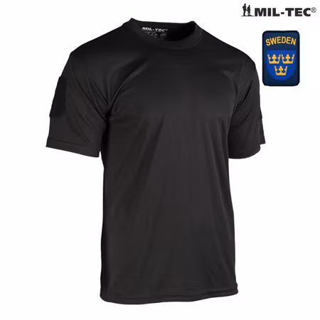 MIL-TEC by STURM TACTICAL T-SHIRT QUICKDRY - BLACK