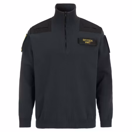 Gulins Nato tröja l/ä SKYDDSVAKT - Grå