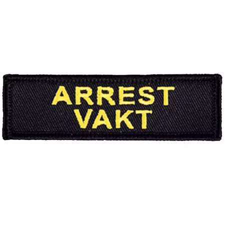 Arrestvakt Brodyrmärke