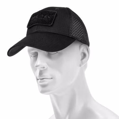 MIL-TEC NET BASEBALL CAP - BLACK