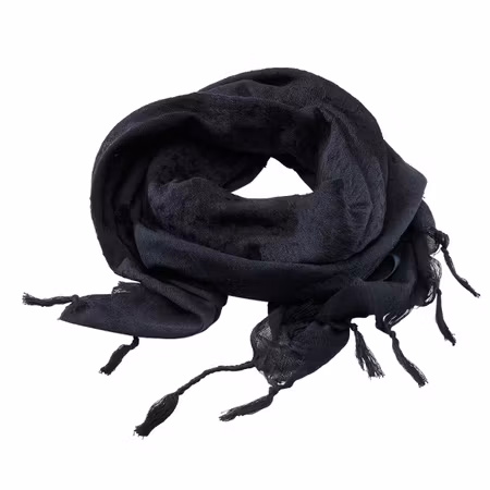 Brandit Shemagh Palestinasjal - Svart/Navy Blue