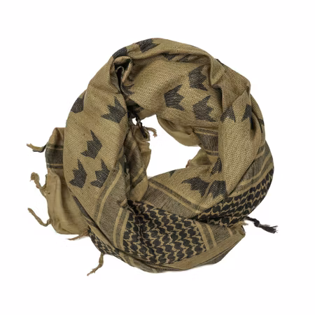 Nordic Army® Shemagh Palestinasjal Tre Kronor - Coyote Brown