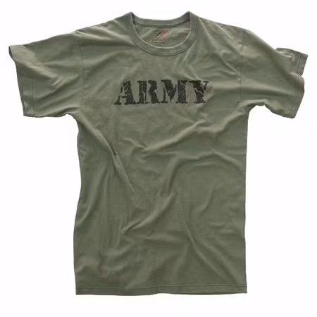 ROTHCO VINTAGE ARMY T-SHIRT - OD GREEN