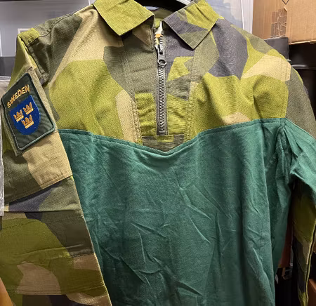 Nordic Army® Combat Shirt Trooper M90 Camo - Ljusgrön