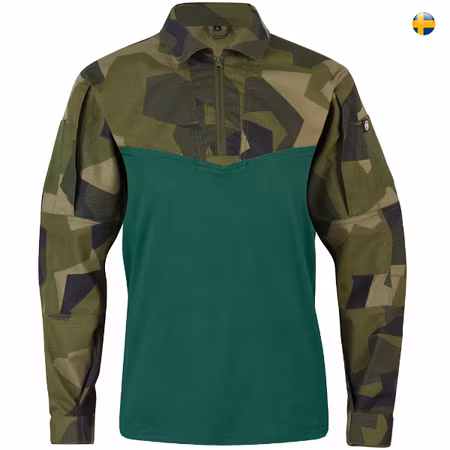Nordic Army® Combat Shirt Trooper M90 Camo - Ljusgrön