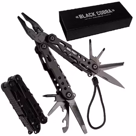 MIL-TEC BLACK COBRA Multiverktyg