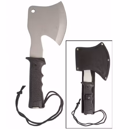 MIL-TEC HATCHET WITH SURVIVAL KIT - YXA