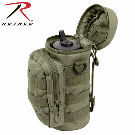 ROTHCO MOLLE Compatible Water Bottle Pouch - OD Green